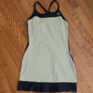 K-Swiss Black and Tan Athletic Top